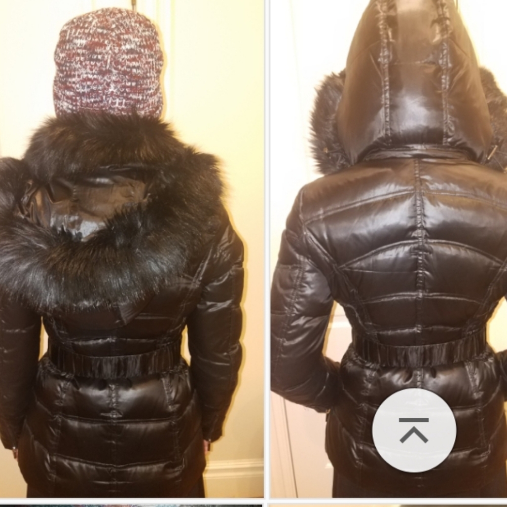 Black Winter Coat - Picture 6 of 8